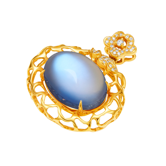 Lunaria - Moonstone Pendant