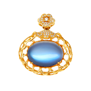 Lunaria - Moonstone Pendant