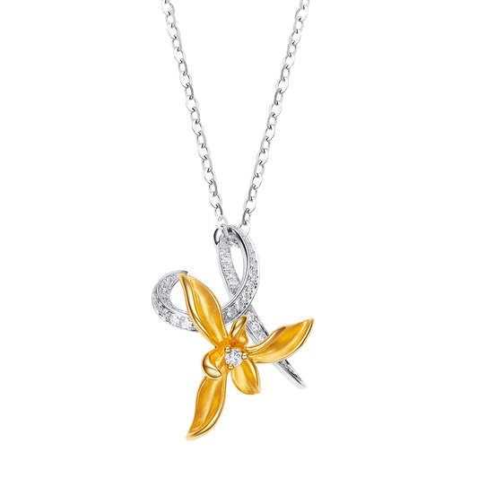 Orchid Vine Necklace